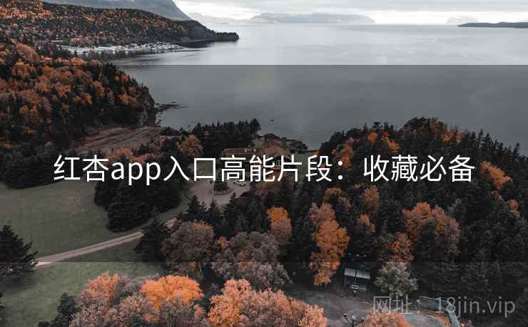 红杏app入口高能片段:收藏必备