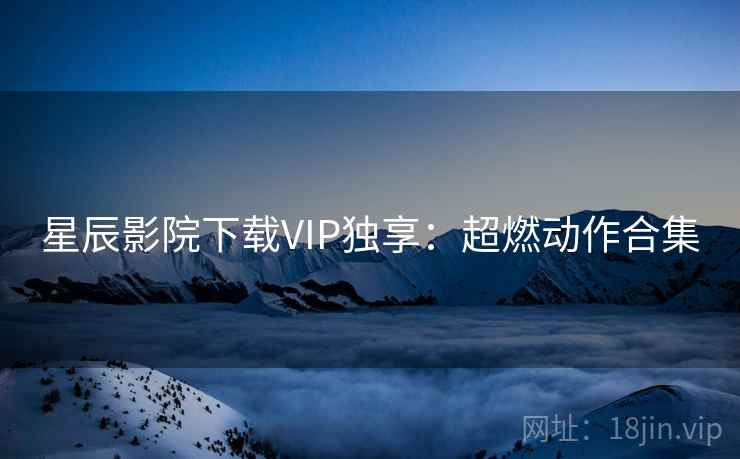 星辰影院下载VIP独享：超燃动作合集